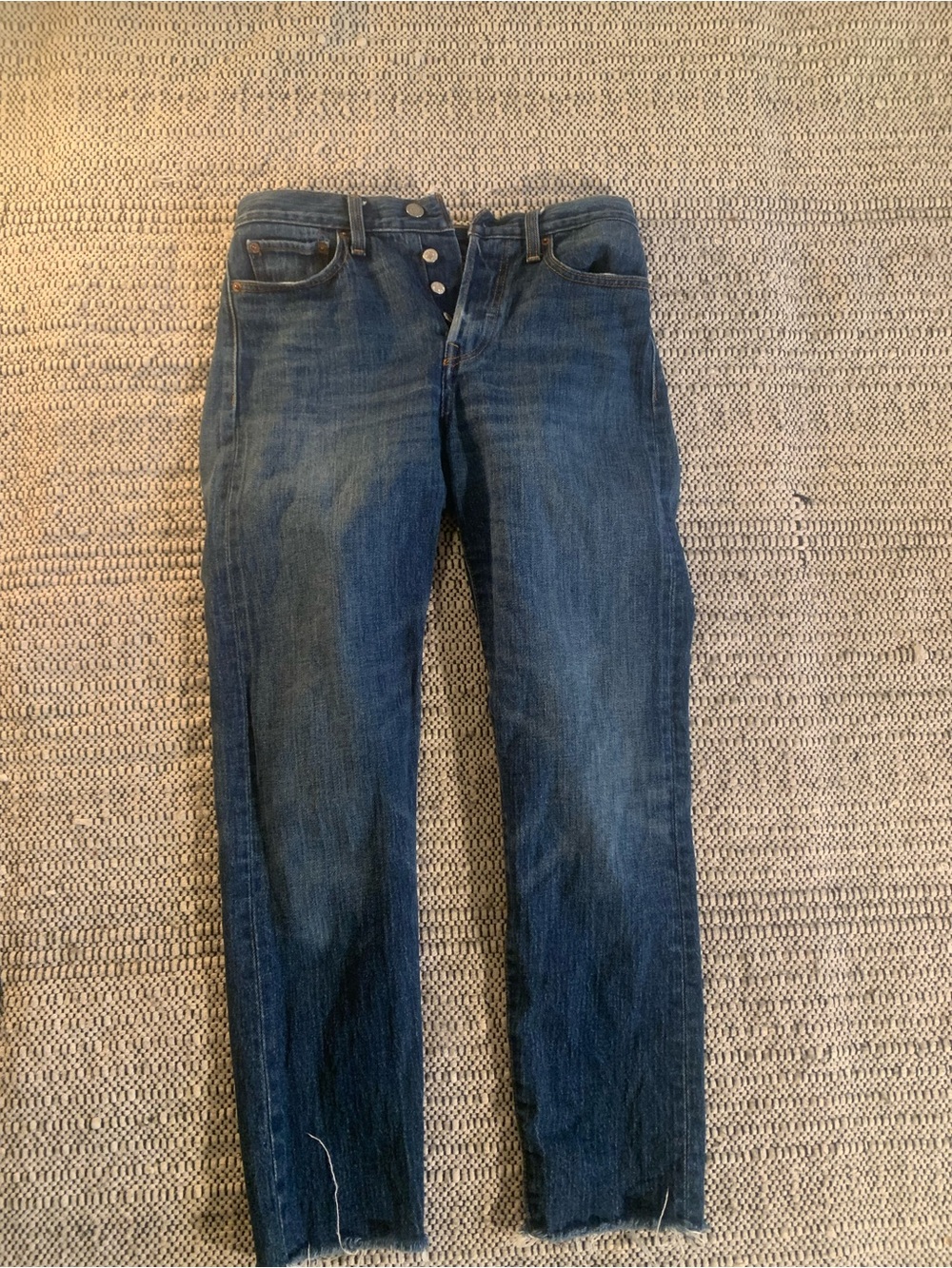 Levi's White Oak Cone Denim Jeans (W27)